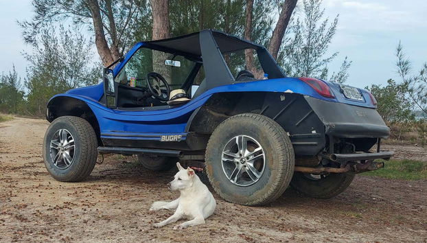Buggy preparado para a estrada