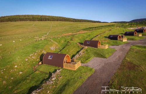 Farragon Luxury Glamping Pod with Hot Tub & Pet Friendly at Pitilie Pods - Foto 6