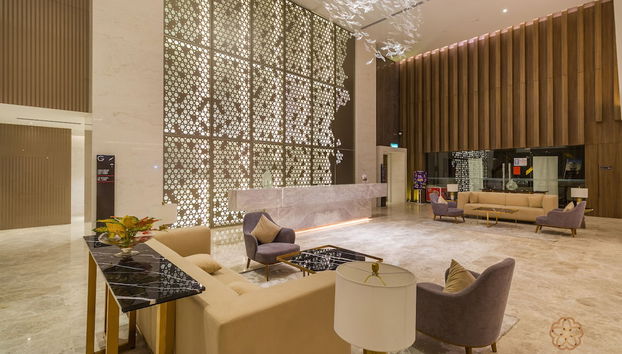 Sitzecke in der Lobby