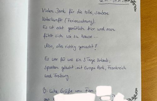 Ferienwohnung Luna -3 Schlafzimmer, Waschmaschine, Küche, WLAN, ca 15 Min bis zum Europa Park, - Foto 12