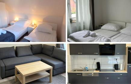 Stay Nest Komfort Ferien- und Monteurwohnungen Küche-Garten - Foto 4