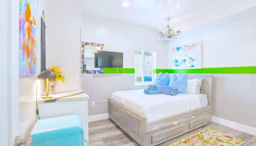 D - Hip NoHo 2BR Pad - Universal 15m - FIFA World Cup SoFi - Patio & Parking - Foto 4