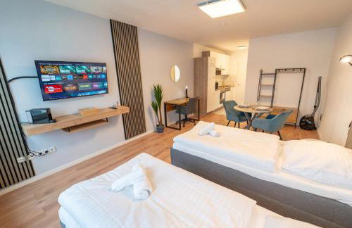 RANGE - 2 Apartments - Küche - WLAN - Netflix - Balkon - 1-6 Personen - Foto 5