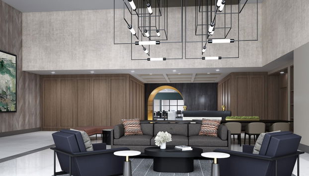 Sitzecke in der Lobby