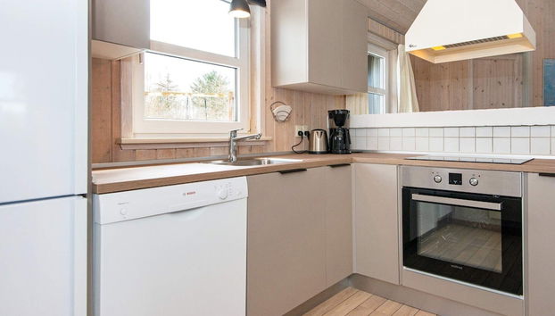 6 Person Holiday Home in Hemmet - Foto 2, Cocina privada