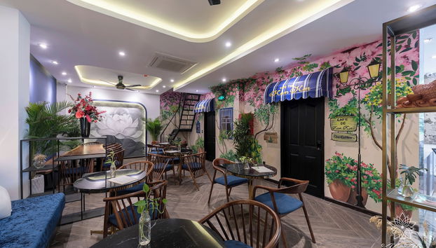 Zona de estar del vestíbulo