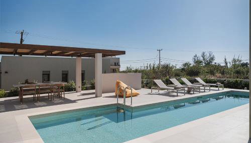 Villa Iocaste - With private pool and EV station - Foto 3, sunbed
