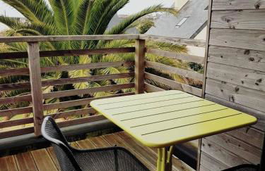 Villa en bois VUE MER avec jardin clos, WIFI, à 500m plage à l'Ile Grande en PLEUMEUR-BODOU REF-269 - Photo 11