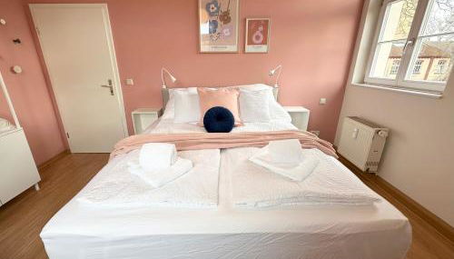 Studio Alte Mädchenschule, Sauna, 6 Personen, Hund, am Saurierpark, Boxsprinbetten, gratis Kaffee und Tee, Minibar - Foto 3, towels