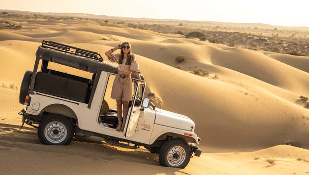 Tour de 4x4 pelo deserto de Thar