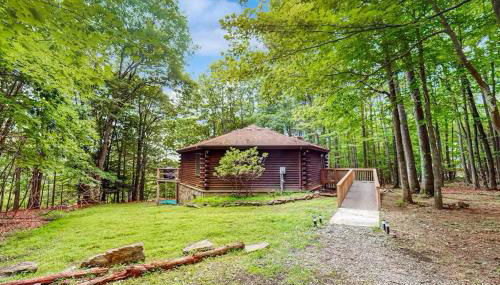 Cozy Log Cabin Near Ski Area and Lake including Hot Tub - Foto 5