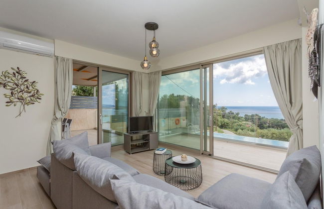 Villa Lassi Illios Large Private Pool Walk to Beach Sea Views A C Wifi - 3055 - Foto 45