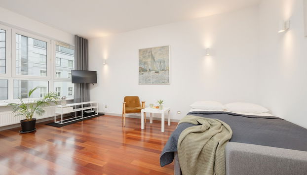 Spacious Studio & Parking by Renters - Foto 3, Habitación