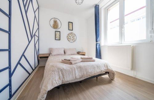 Bleu Océane - Wifi - Gare - 3 lits - Tout équipé - Foto 16