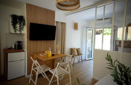 La paillotte - Studio terrasse proche tram - Foto 4