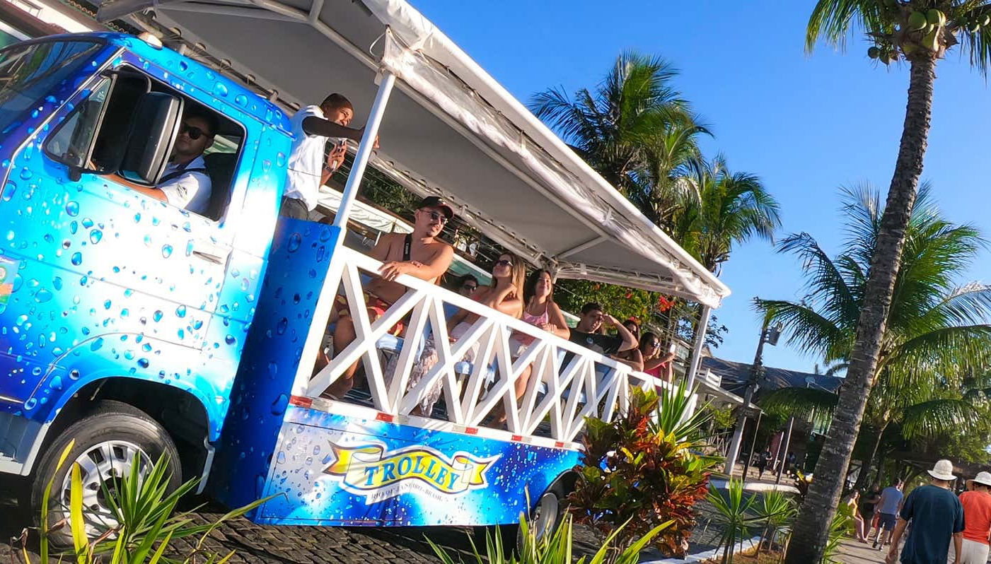 Trolleybus touristique de Búzios