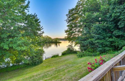 Lakefront Maine House about 4 Mi to Colby College - Foto 28