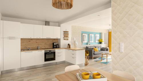 Côté Jardin - Cancale - Gîte Standing - Proche Centre et Port - Photo 2, stove, dishwasher