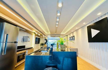 Flat av beira mar lindo e aconchegante - Foto 27