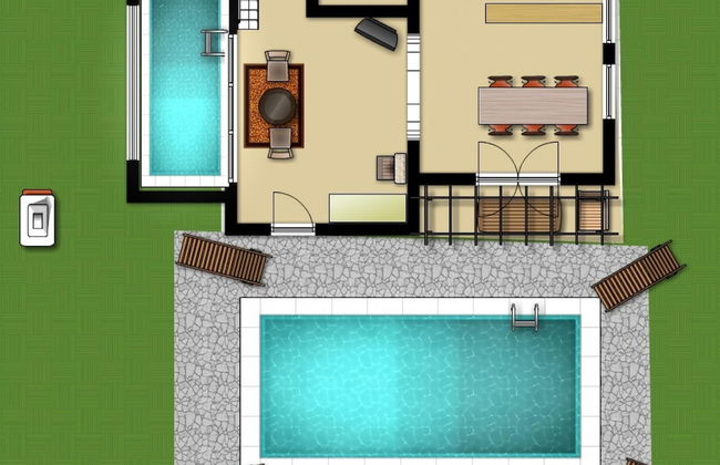 Villa Tzina Large Private Pool Walk to Beach A C Wifi Car Not Required - 1604 - Foto 60