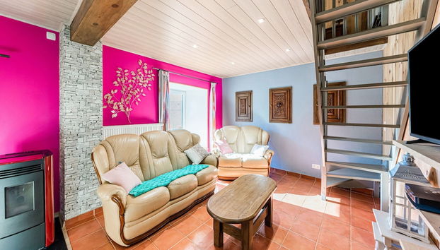 Holiday Home in Houffaliz With Garden - Foto 2, Sala de estar