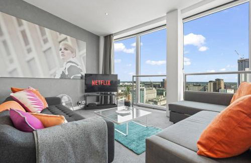 #25 World Famous Rotunda 18th floor skyline views - Near Bullring - Sleeps 4 - "Perfect for contractors and families" - Foto 36