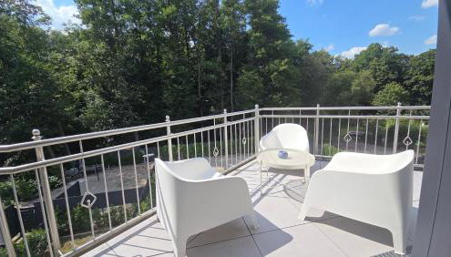 TheFerienwohnungen mit Balkon oder Terrasse - Foto 5
