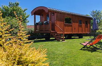 Gîte insolite en Champagne - Roulotte des Cahouriaux - Foto 9