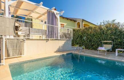 Beautiful Villa Vista Mare with pool in Vizinada - Foto 9