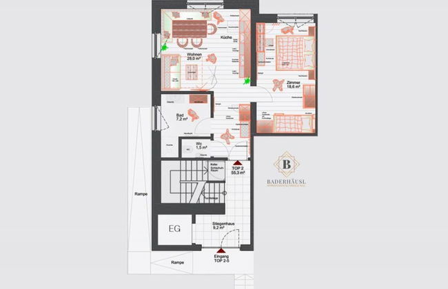 Apartment in Bramberg am Wildkogel With Barbecue - Foto 3