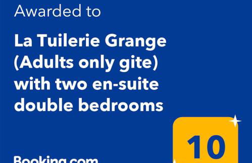 La Tuilerie Grange (Adults only gite) with two en-suite double bedrooms - Foto 52