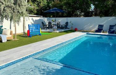 Oasis Yard -Pool-Jets-Game Room-BBQ-Relaxing - Foto 33