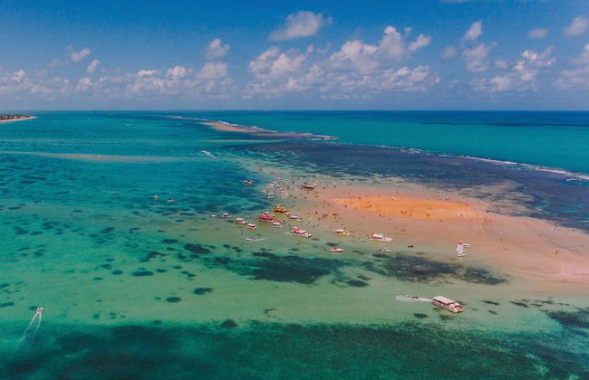 Giro in catamarano all'isola di Areia Vermelha - Foto 4