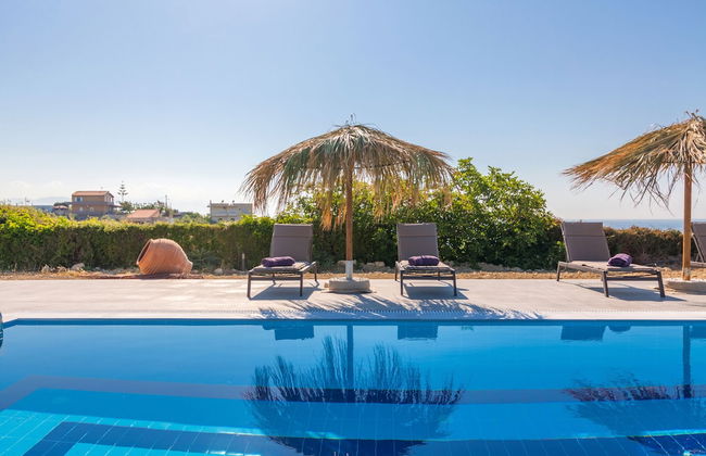 Vineyard Pool Villa Sea View Crete - Foto 15