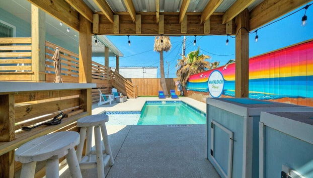 Sleeps 22! 2 Homes Priv Pool, Putting Green, Bar, Deck, Prime Port A Location - Foto 3, Interior