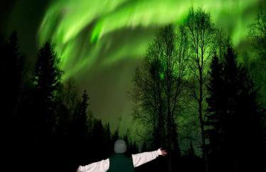 Northern Lights Log House w/ Sauna - Foto 76