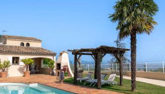 Villa Lazuel, piscine privée chauffée, vue panoramique et jardin clos - Foto 4, Garden, Garden view