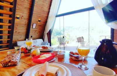 Cabana romântica com hidromassagem próx ao centro. - Foto 24