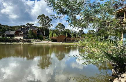 Refúgio em gramado com vista - Foto 13