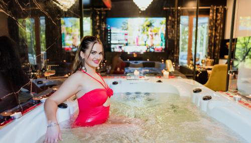 RoyalRelax Apartament w Lesie z Jacuzzi, Kinem domowym 88' - Białystok - Foto 2