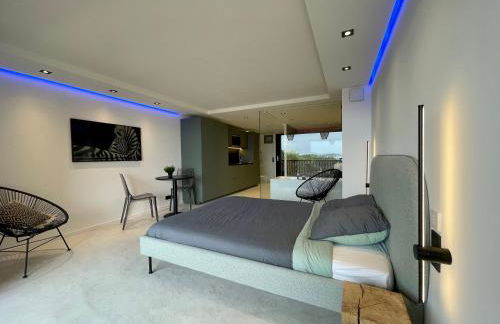 Appartement neuf climatisé - vue mer Saint-Tropez - 50m plage et port - piscine - Foto 31