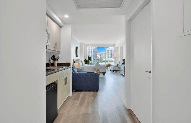 Beautiful Blue Gold Studio Ocean View - Foto 5