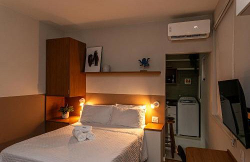 Studio Moderno e aconchegante a 100m do metrô, 700m da Praia e do Aterro do Flamengo, conforto e tranquilidade no coração do Rio! - Foto 4