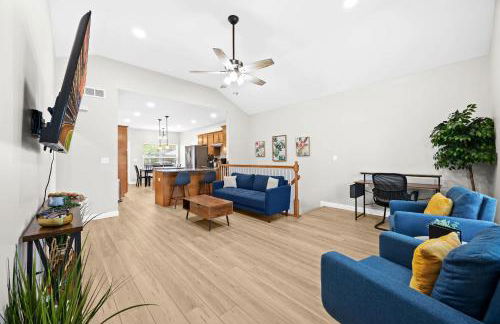 3BR 2BA Home with King Queen & Twin Beds - Foto 6