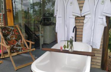 Chalé charmoso e aconchegante, pertinho da cidade. - Foto 31