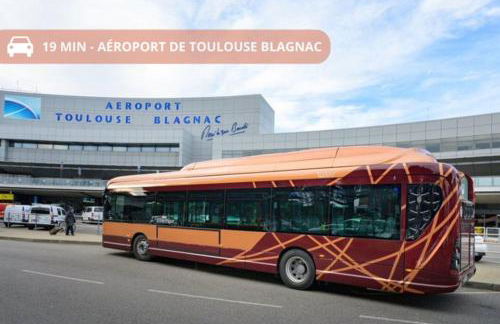 T2 Centre ville Toulouse - 5 min MÉTRO St Cyprien - Foto 31