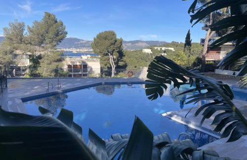 Vue mer incroyable, piscine, tennis et accès plage - 3 chambres - Photo 29