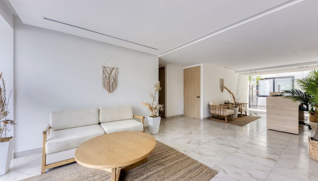 Sala de estar do lobby