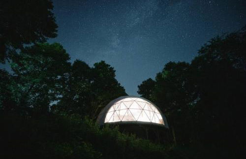 Asheville Luxury Glamping Dome - Mountain Views, and Hot Tub! - Foto 1