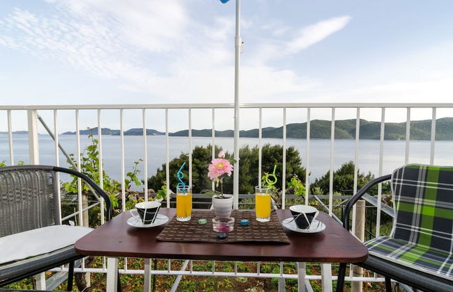 Apartment Giovani - Two Bedroom Apartment With Balcony and Sea View - Foto 11